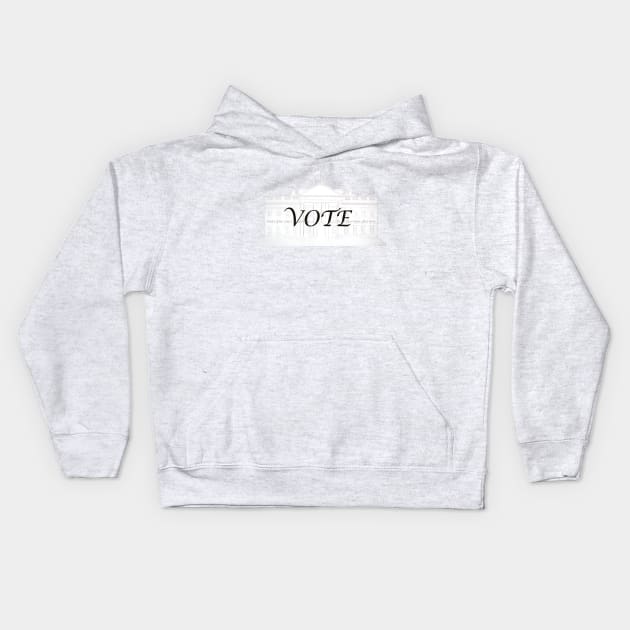 vote for US presidential election Kids Hoodie by colorandcolor